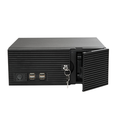 Slim and Compact POS Terminal System BoxPOS back view