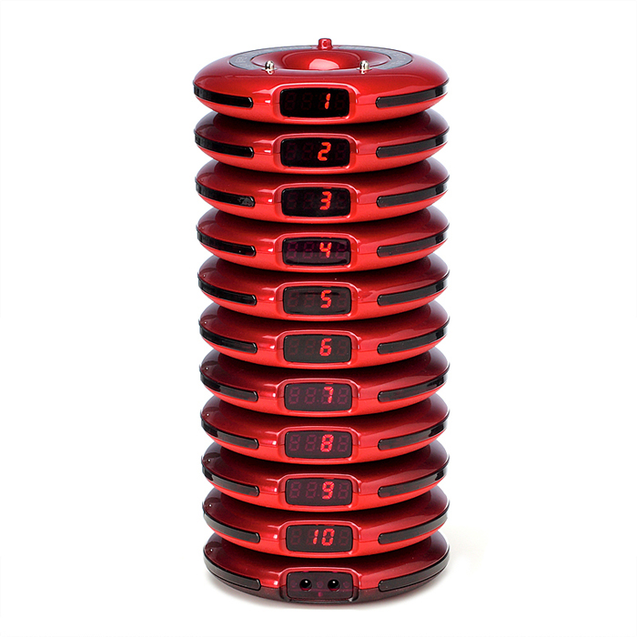 Guest pager system for dining business.